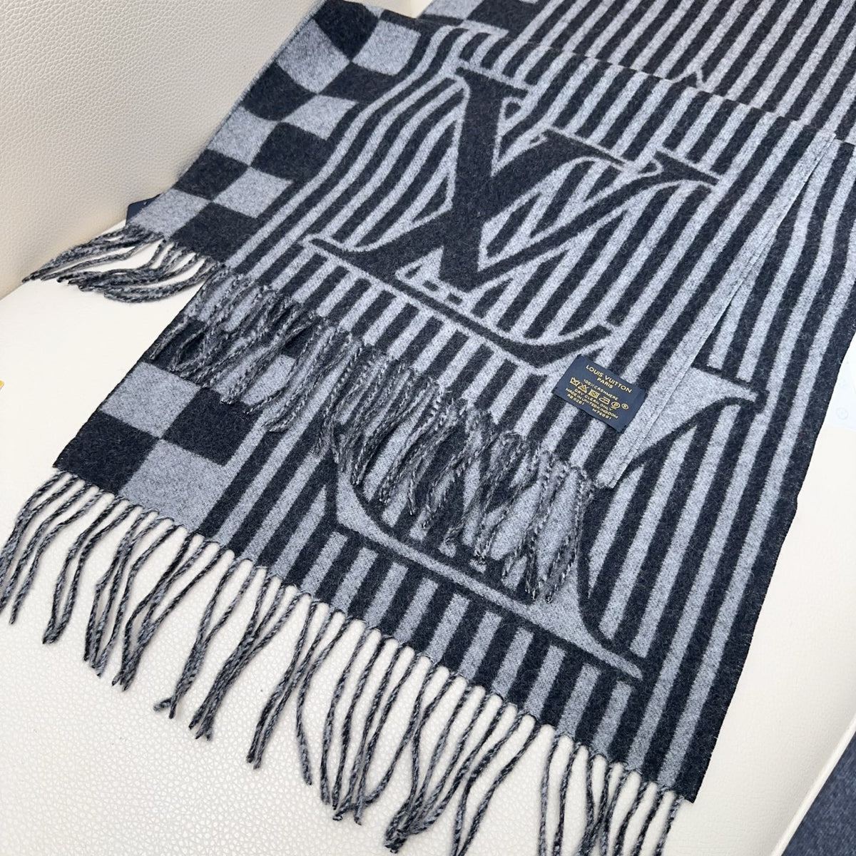 velvet Scarf for women - alternate angle view 7