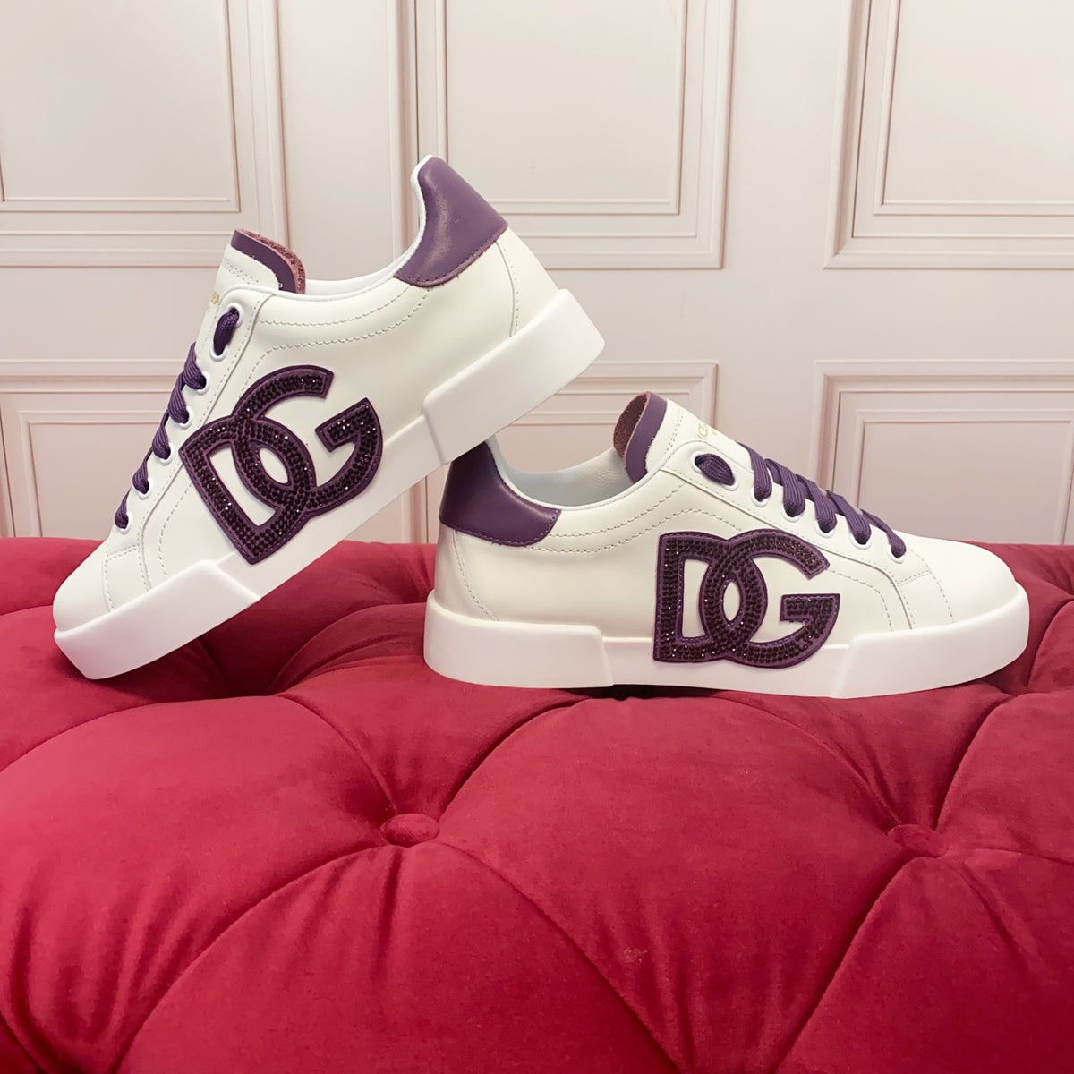 Dolce & Gabbana DG Men's Art-Finish Casual Sneakers