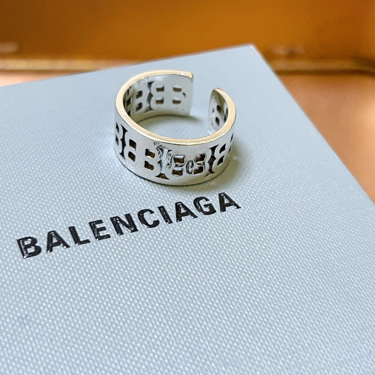 gold unique Ring for women - alternate angle view 2
