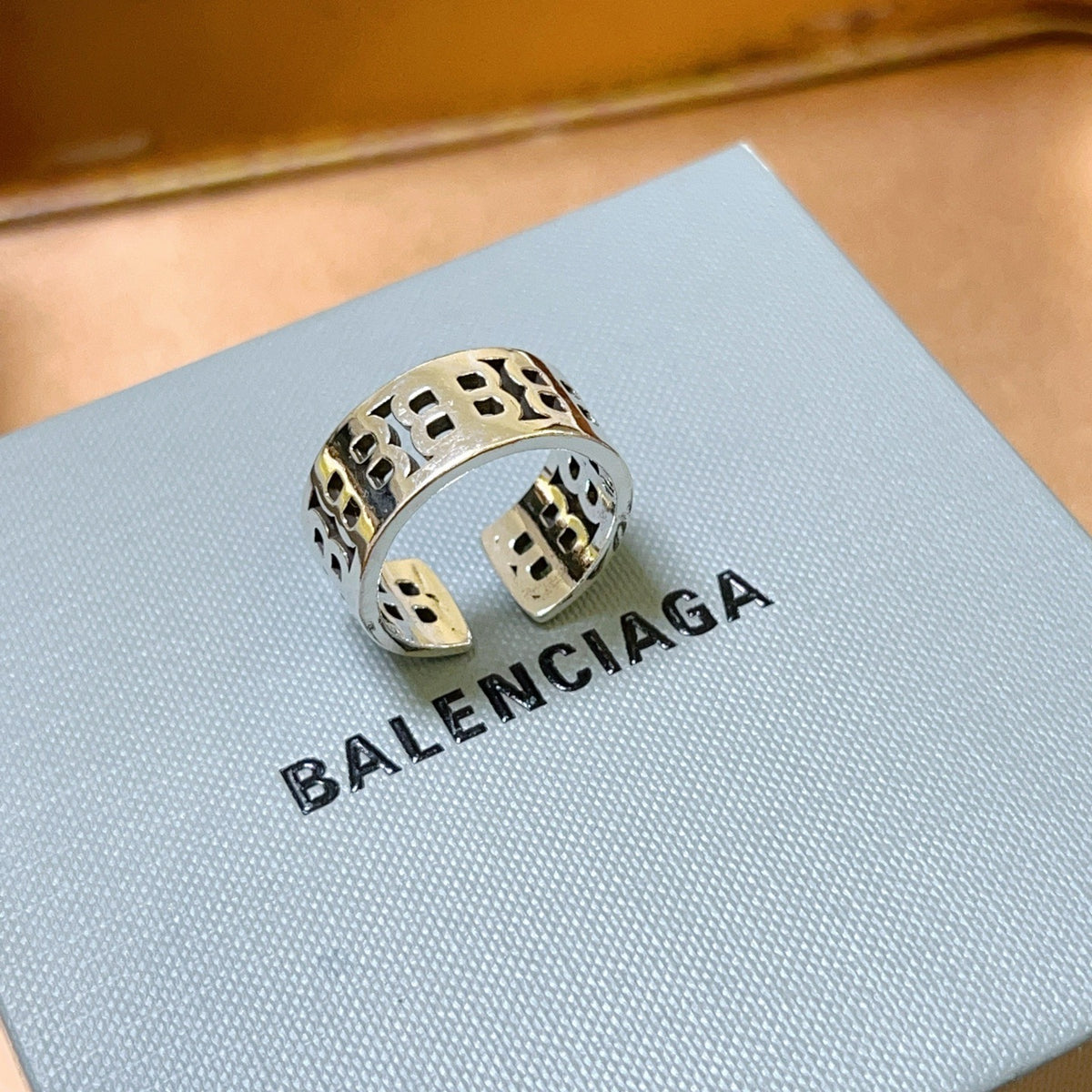 gold unique Ring for women - product detail view