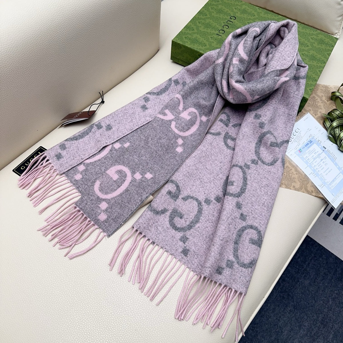 blue velvet floral Shawl for men - alternate angle view 8