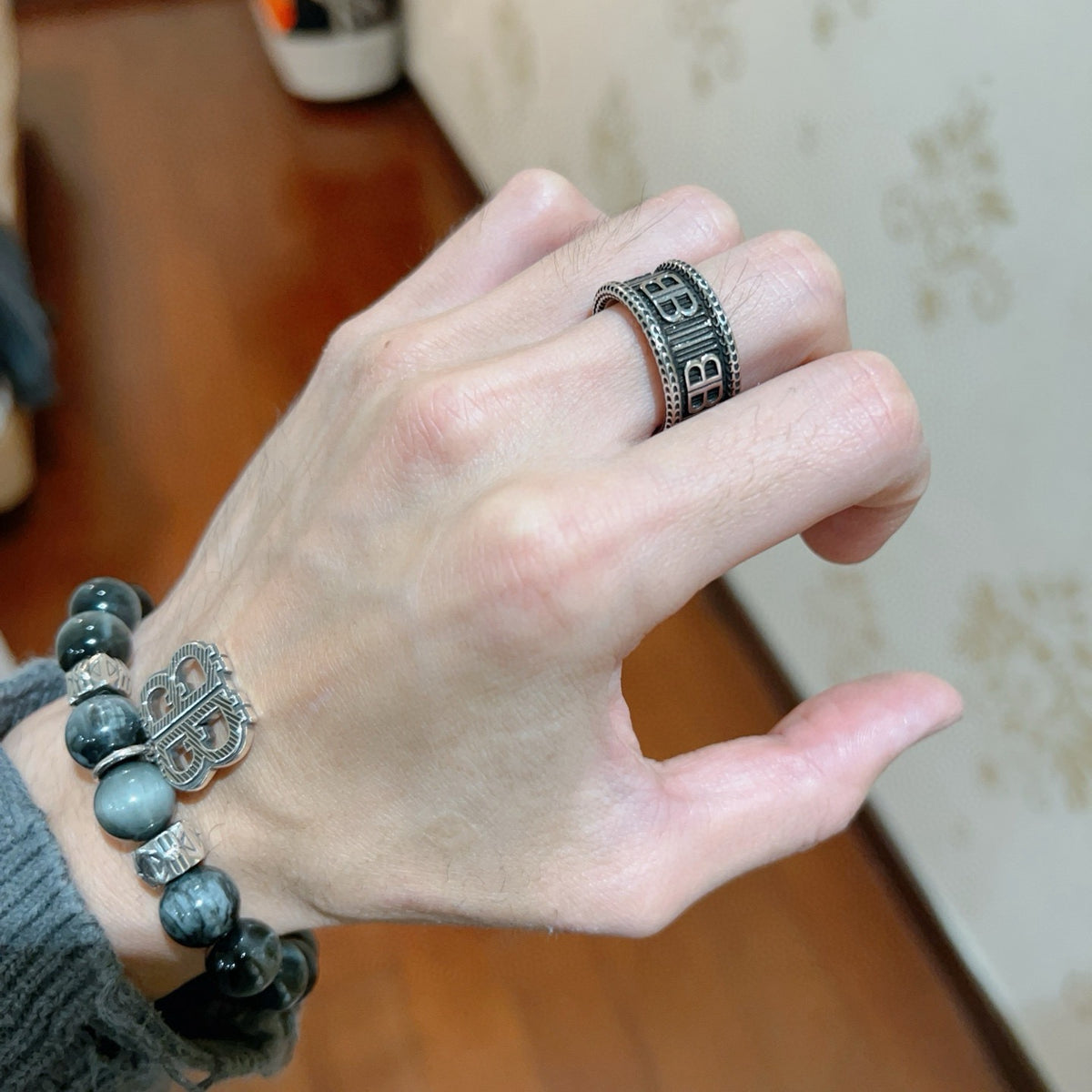 vintage Ring for men - alternate angle view 3