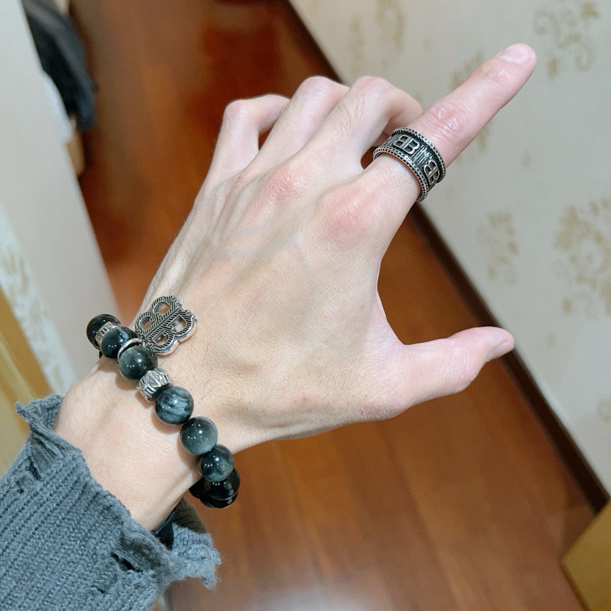 vintage Ring for men - alternate angle view 9