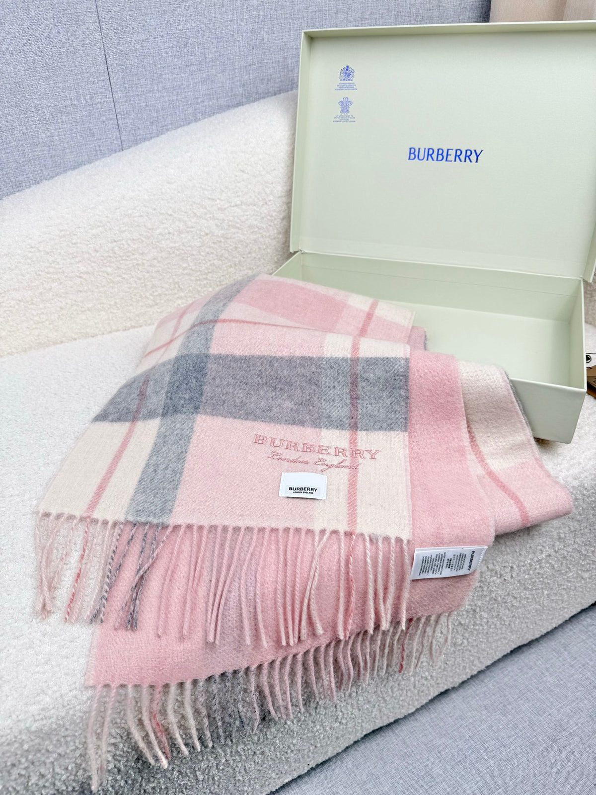 velvet luxury Scarf for men - alternate angle view 4