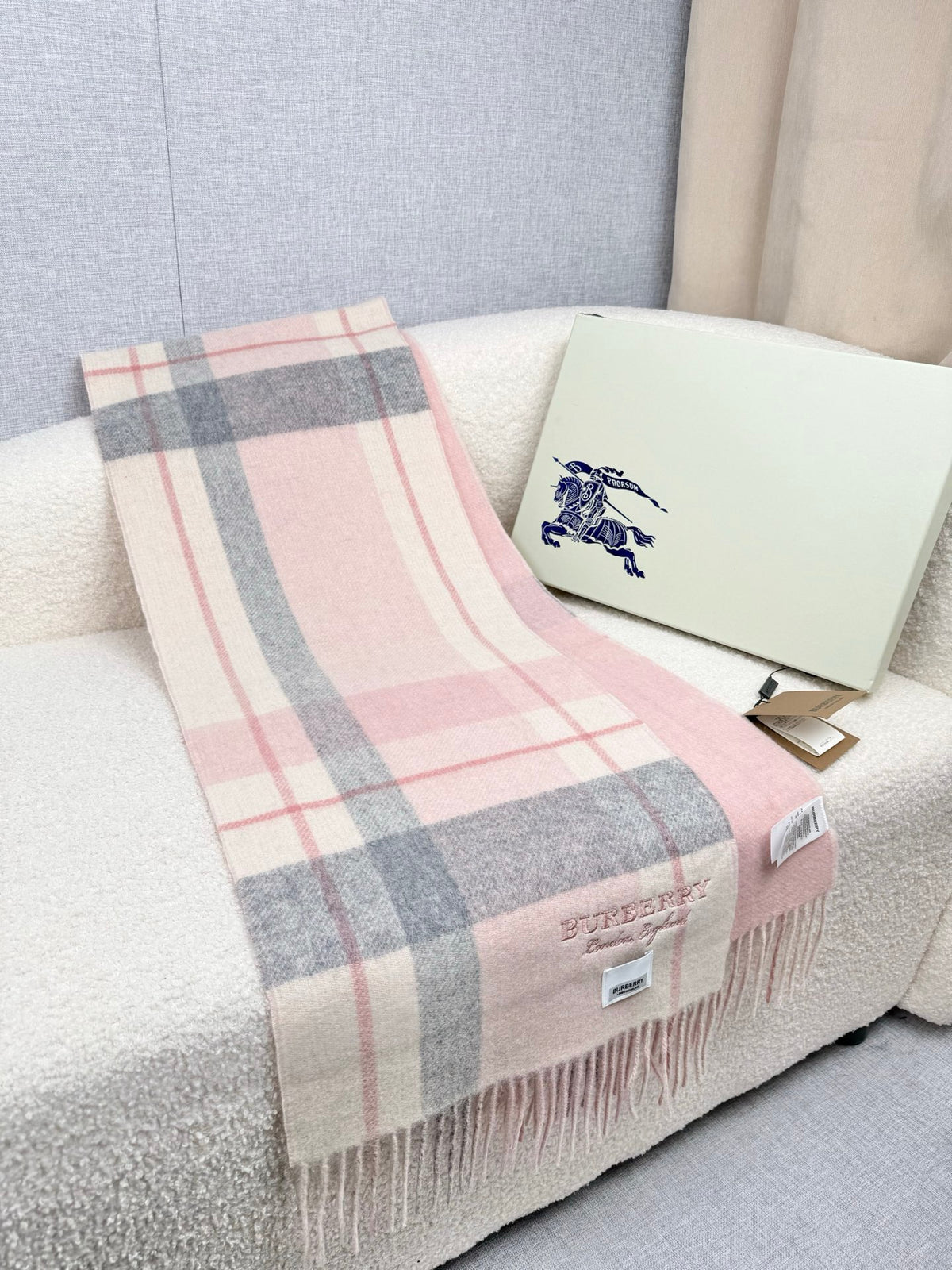 velvet luxury Scarf for men - alternate angle view 5