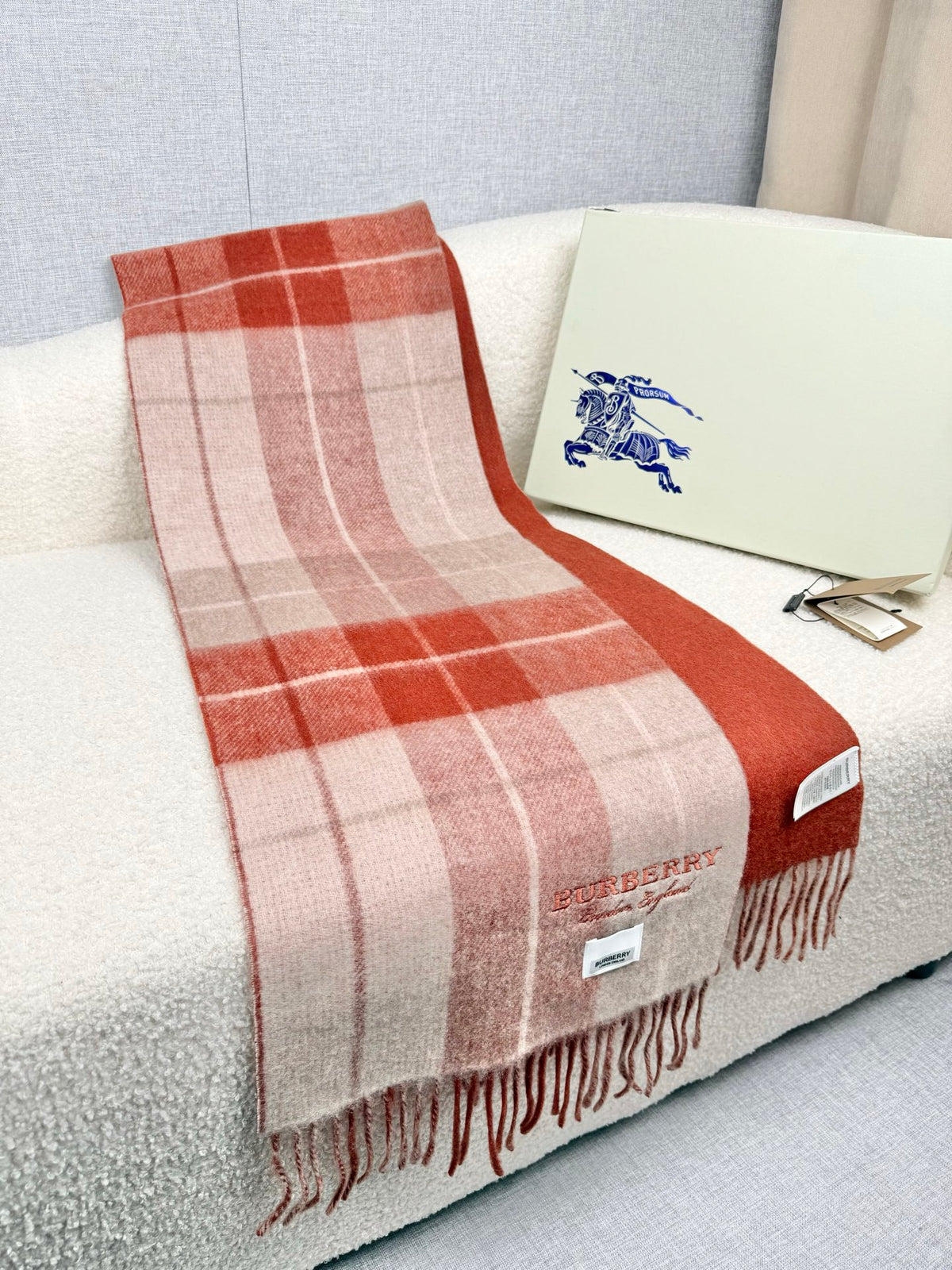 velvet luxury Scarf for men - alternate angle view 5