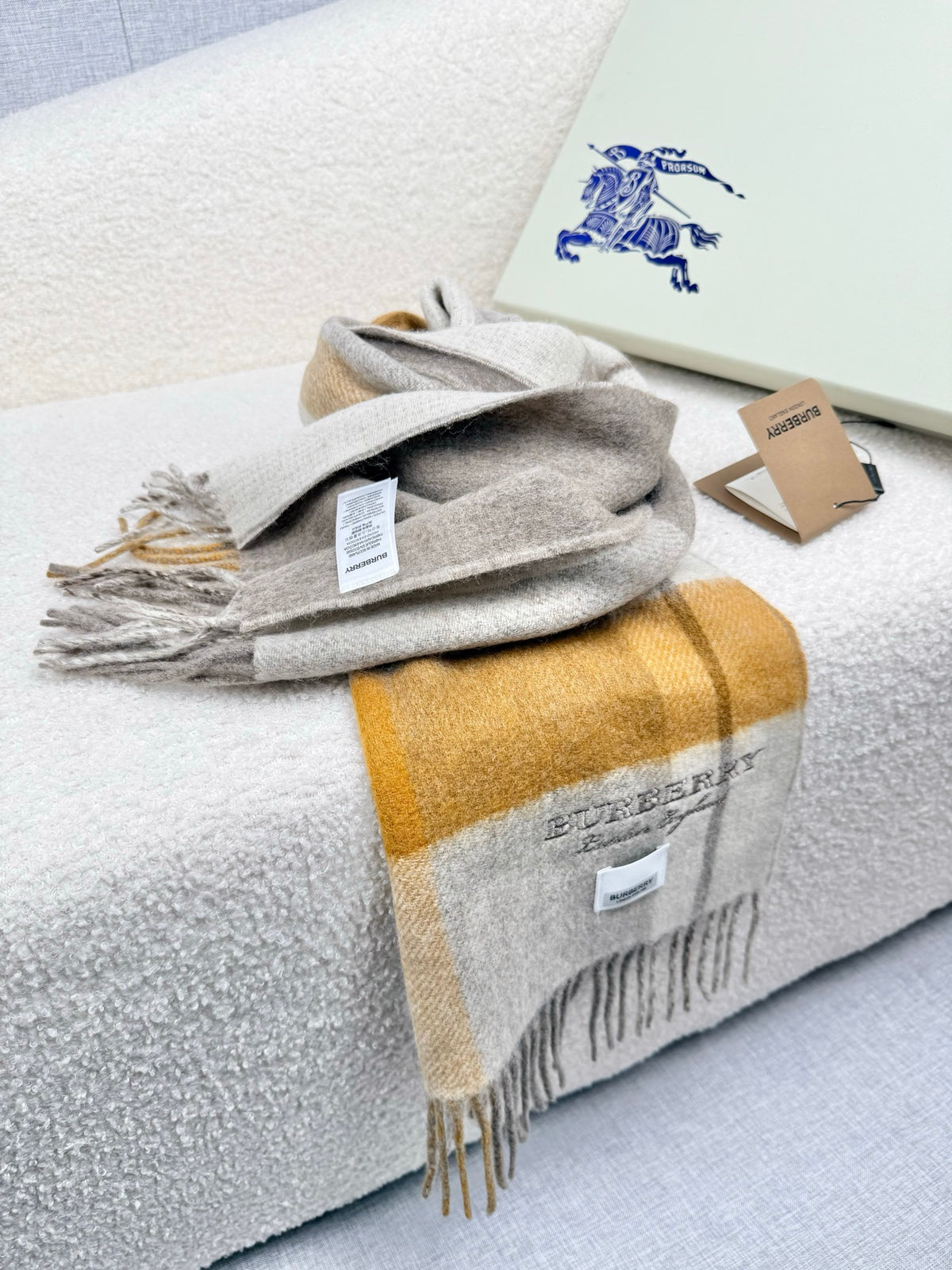 velvet luxury Scarf for men - alternate angle view 9