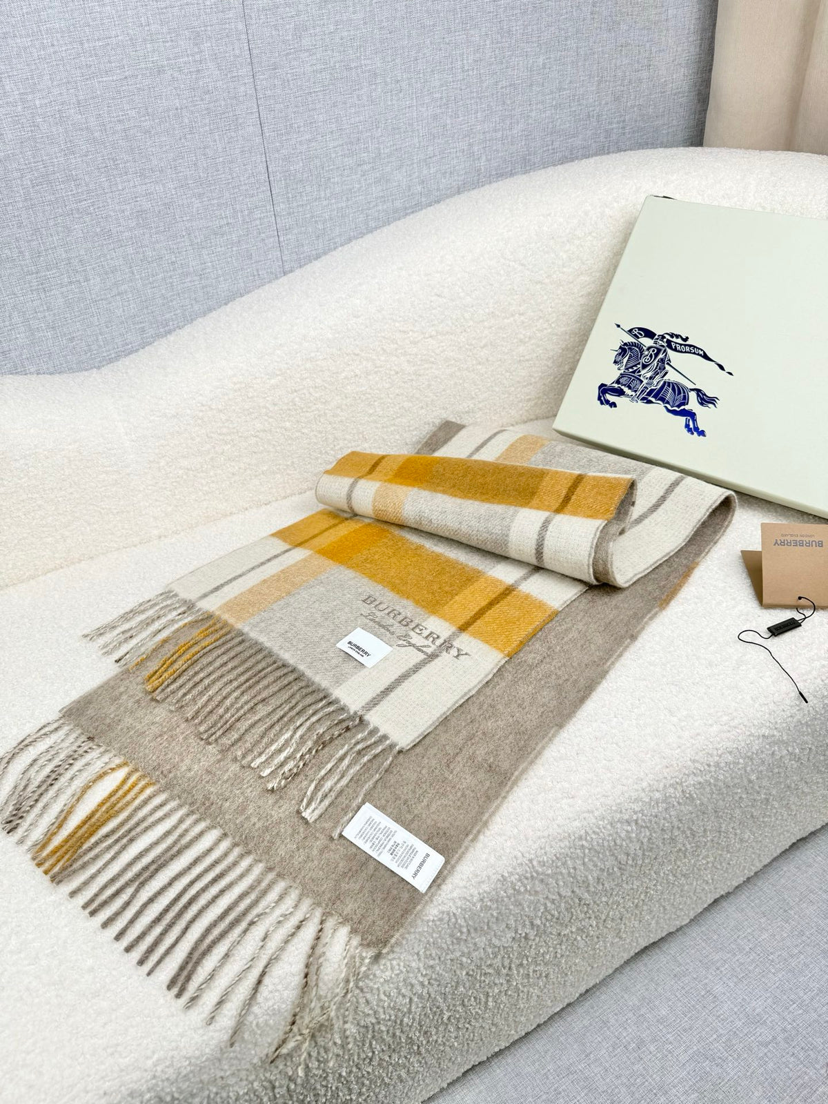 velvet luxury Scarf for men - alternate angle view 4