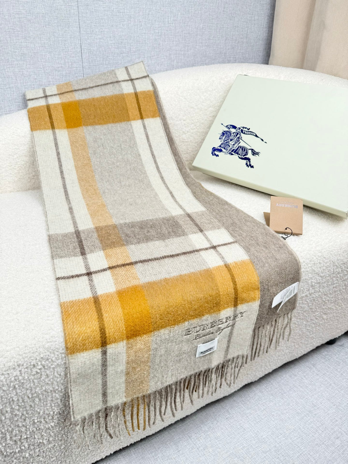 velvet luxury Scarf for men - alternate angle view 5