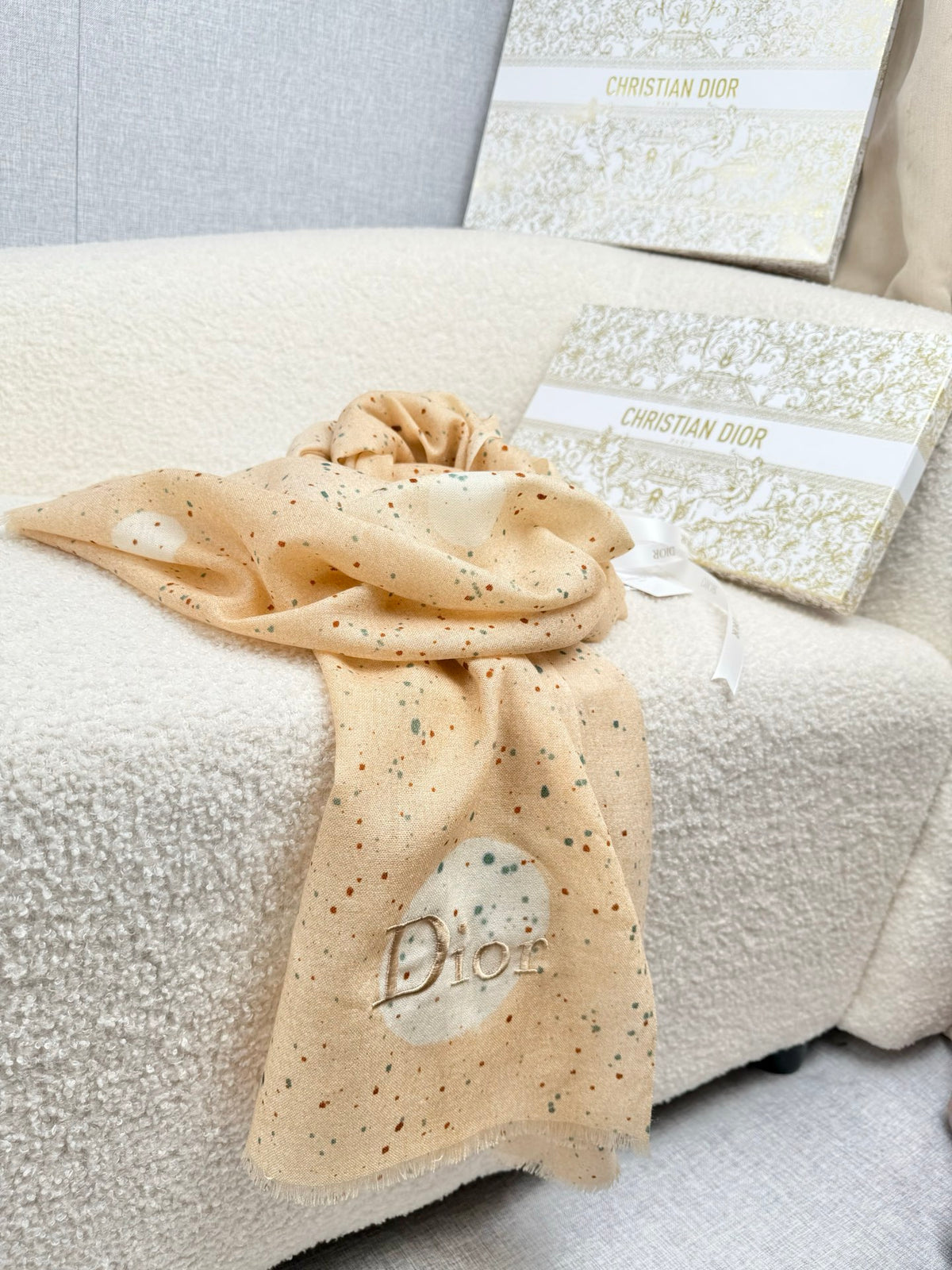 velvet floral fashion accessory for women - alternate angle view 8