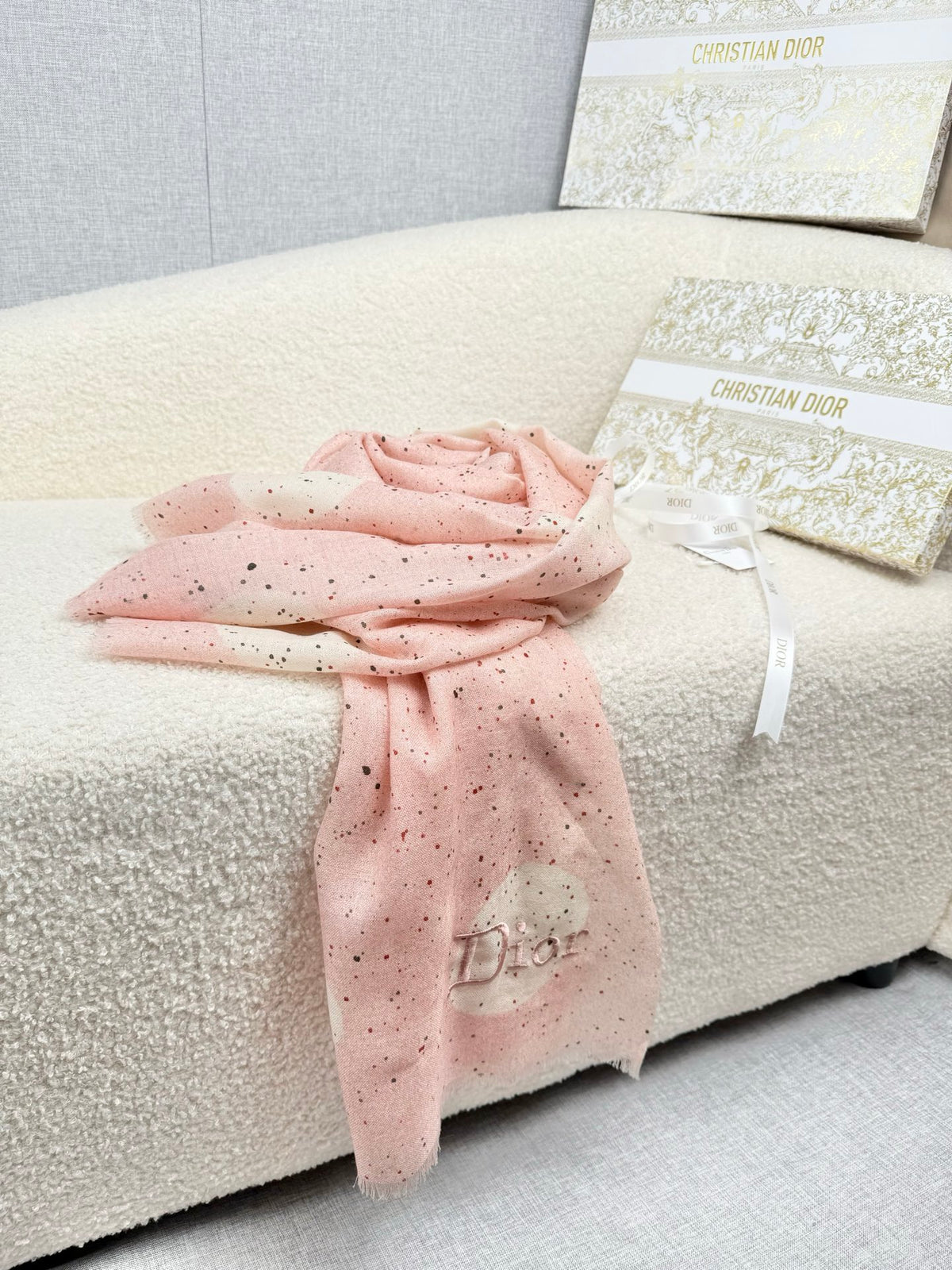 velvet floral fashion accessory for women - alternate angle view 7