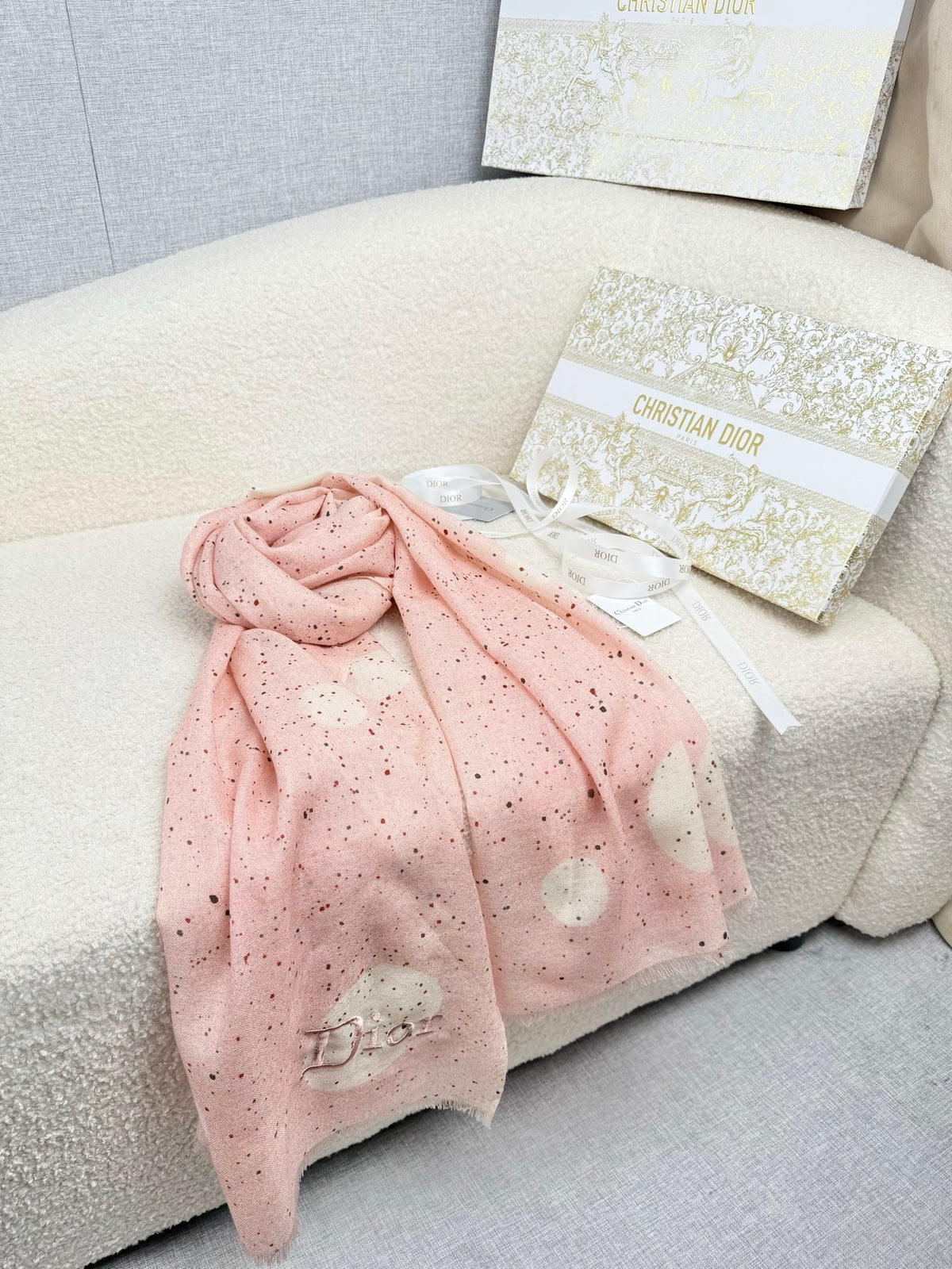 velvet floral fashion accessory for women - alternate angle view 6