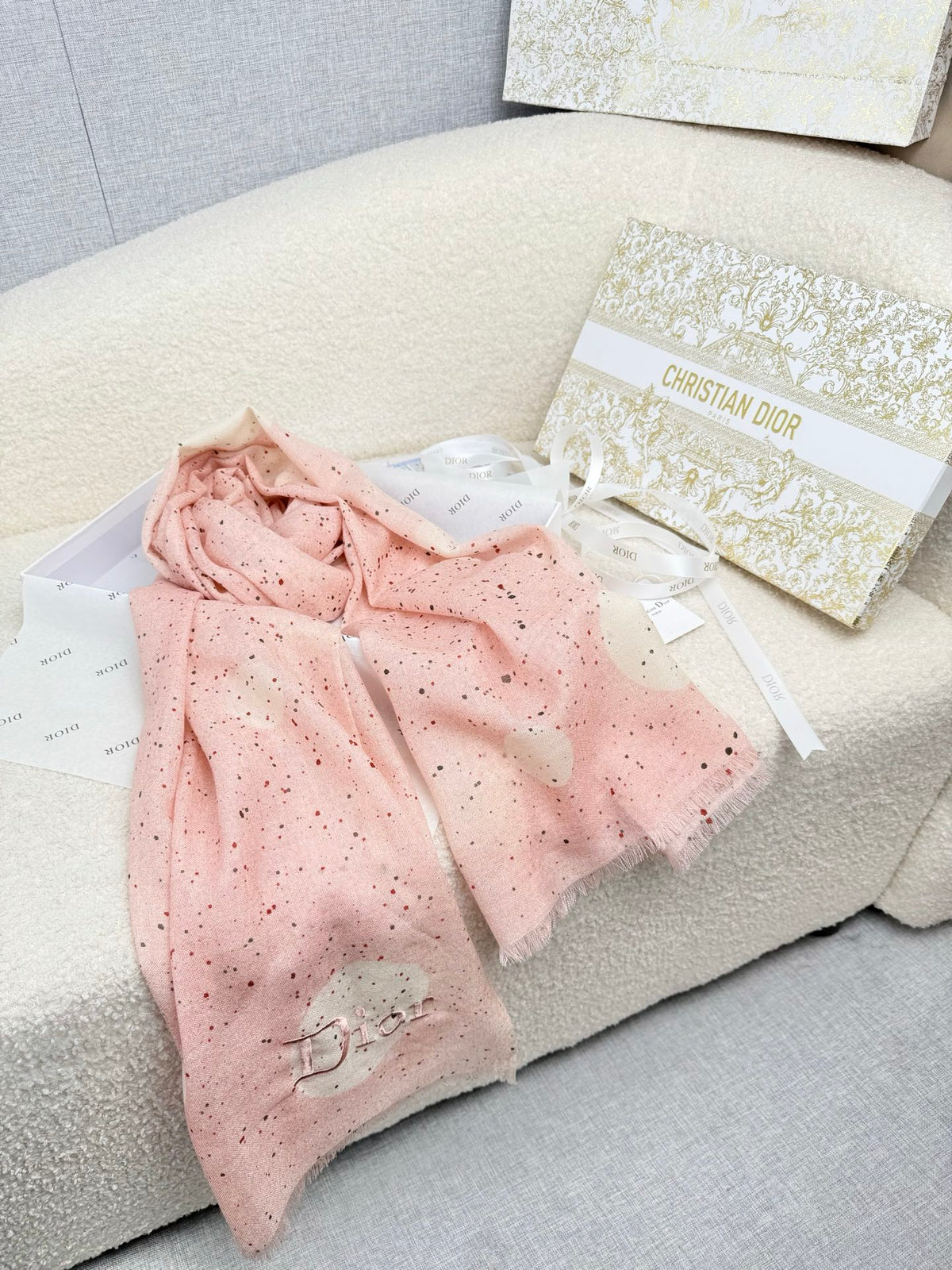 velvet floral fashion accessory for women - alternate angle view 5