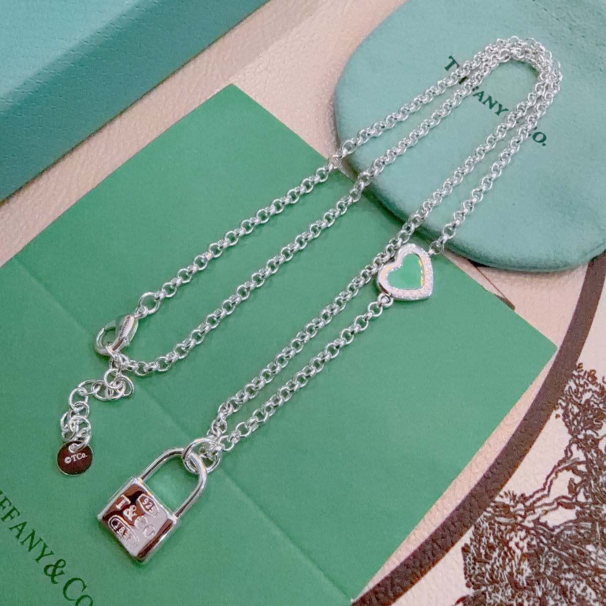 antique vintage Necklace for men - alternate angle view 6