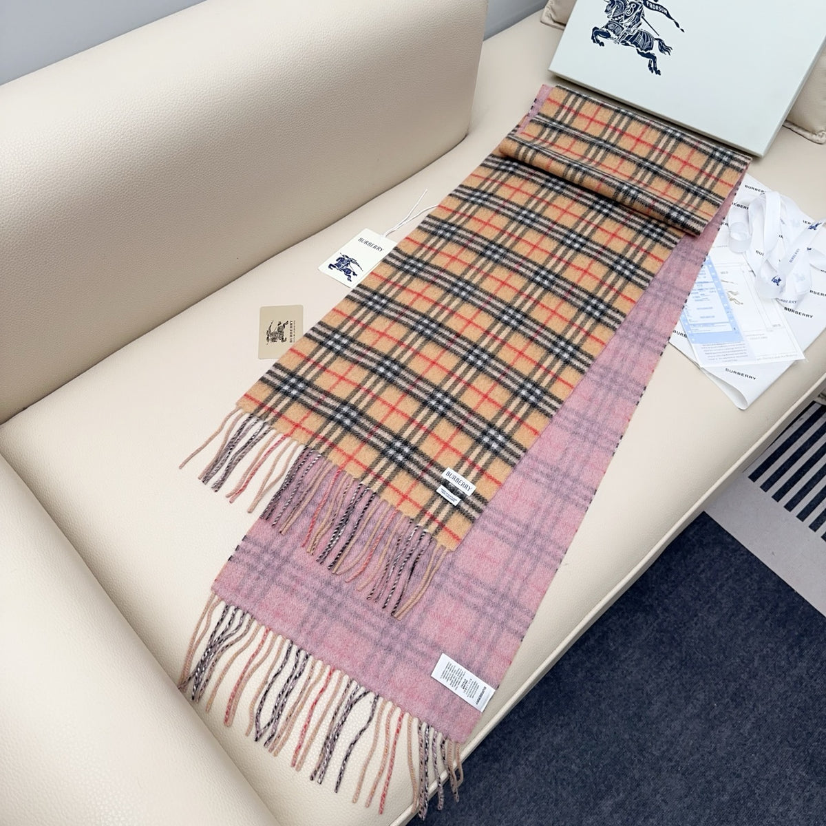 velvet Scarf for women - alternate angle view 5