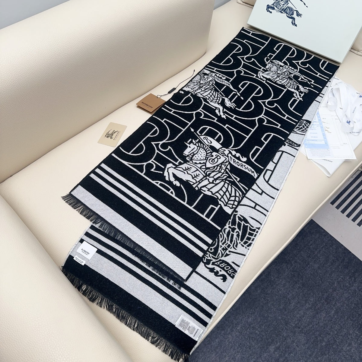 black and white velvet floral Shawl for women - alternate angle view 6