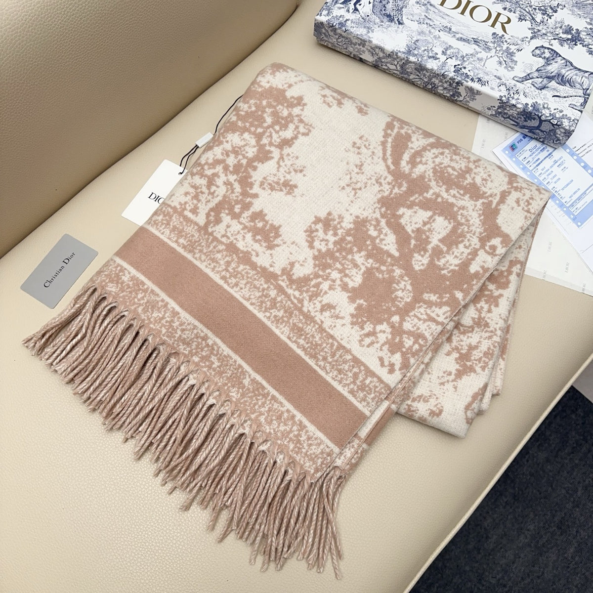 velvet floral Shawl for women - alternate angle view 4
