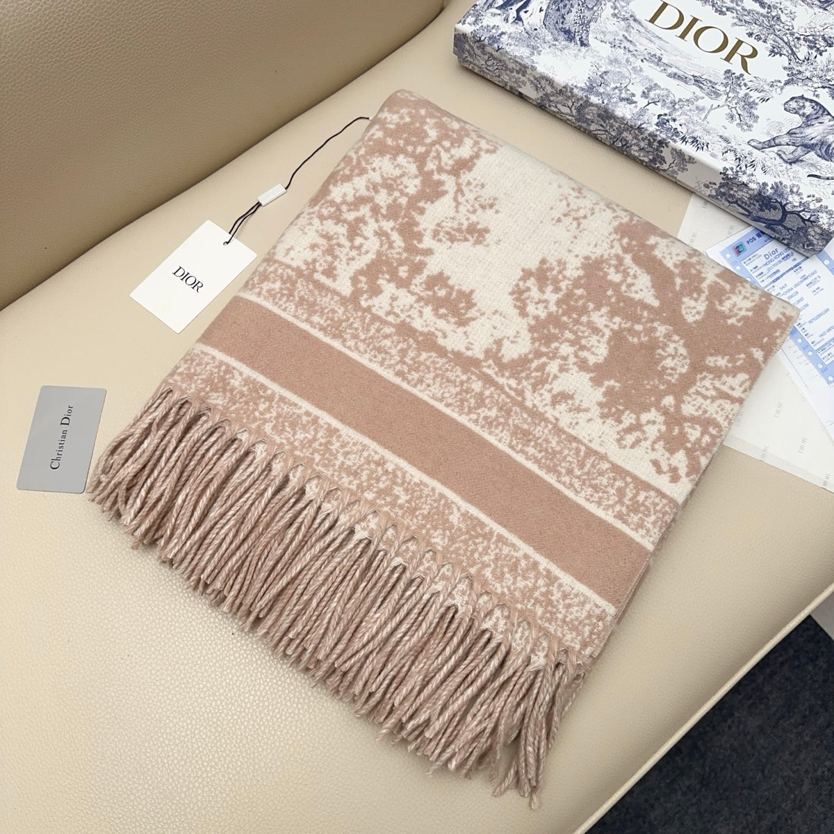 velvet floral Shawl for women - alternate angle view 3