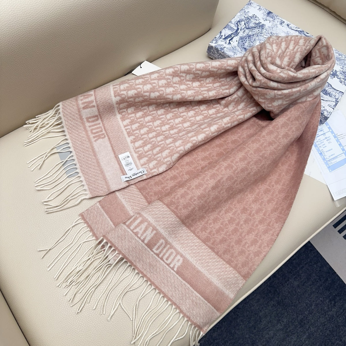 velvet floral Shawl for unisex couple - alternate angle view 8