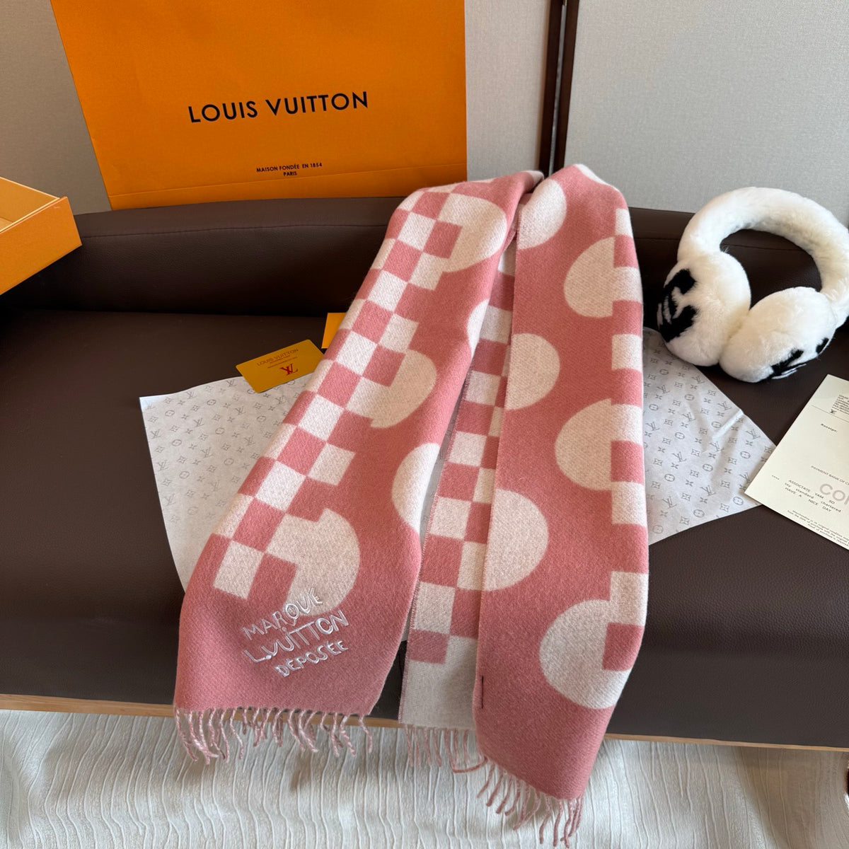 stylish Scarf for men - alternate angle view 6