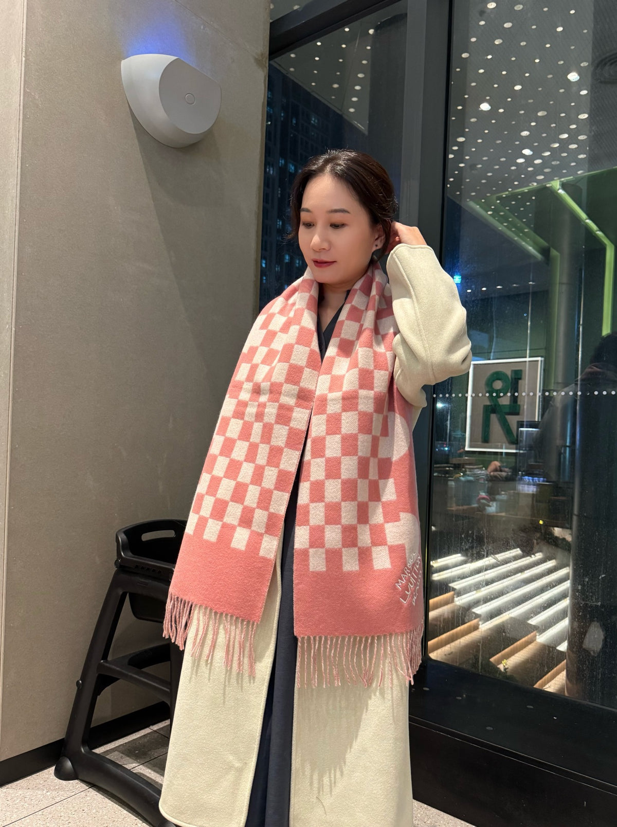 stylish Scarf for men - alternate angle view 2