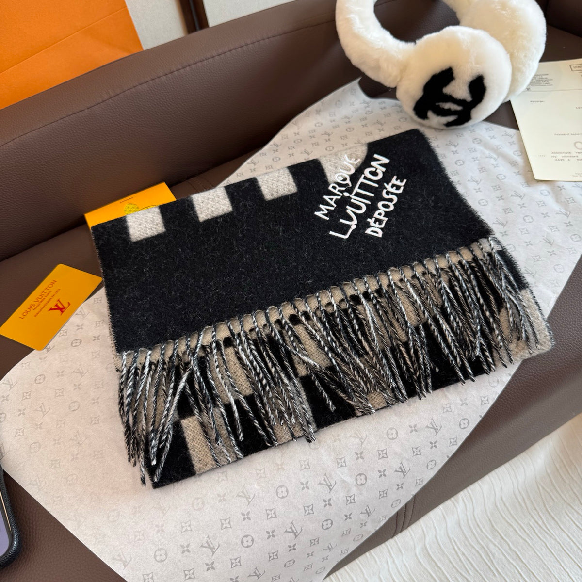 stylish Scarf for men - alternate angle view 8