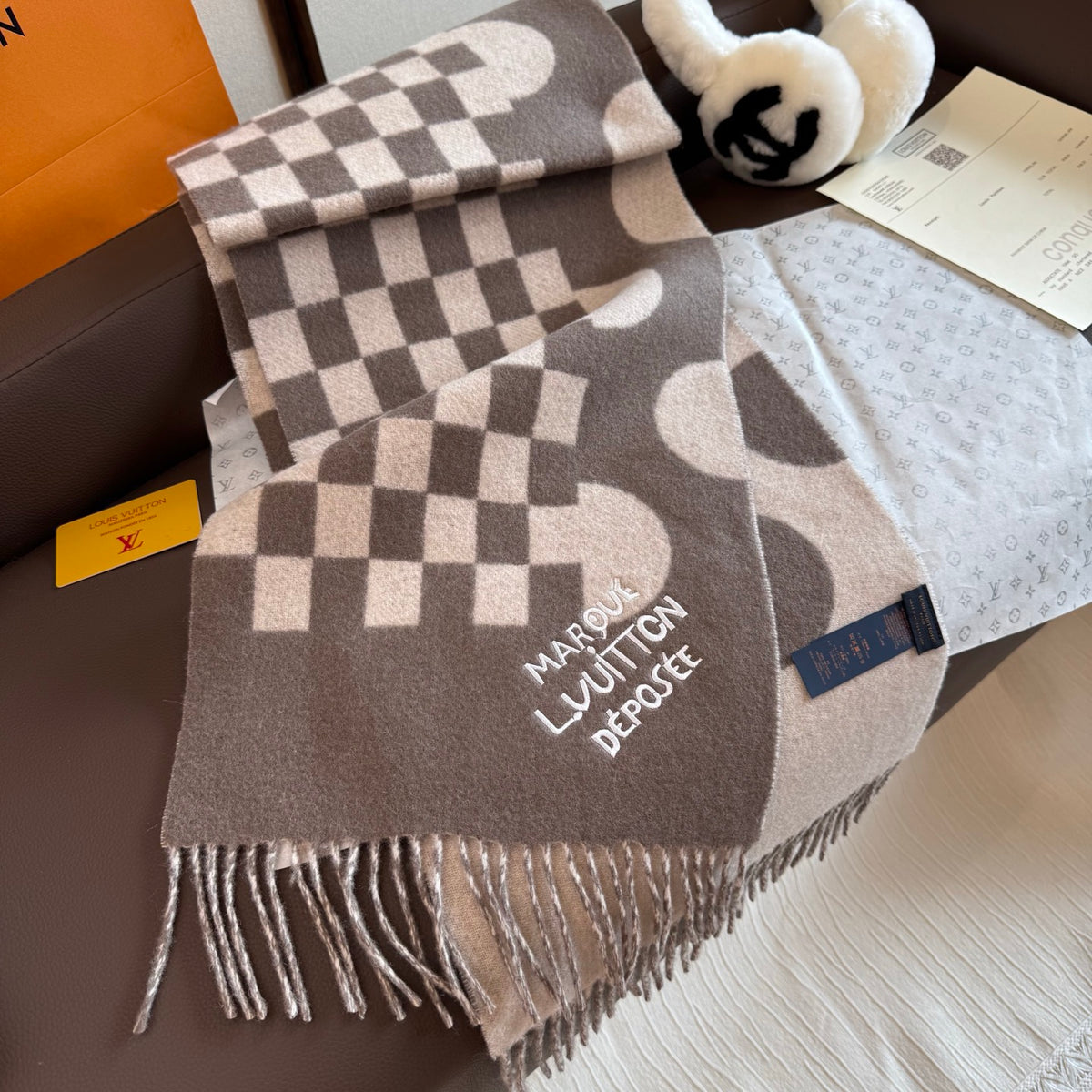 stylish Scarf for men - alternate angle view 6
