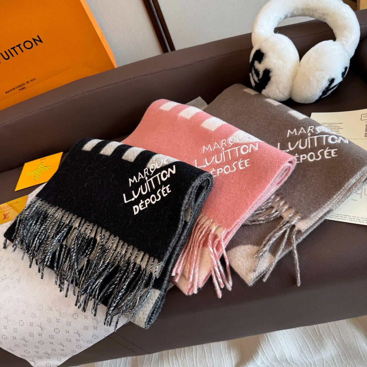 stylish Scarf for men - alternate angle view 4