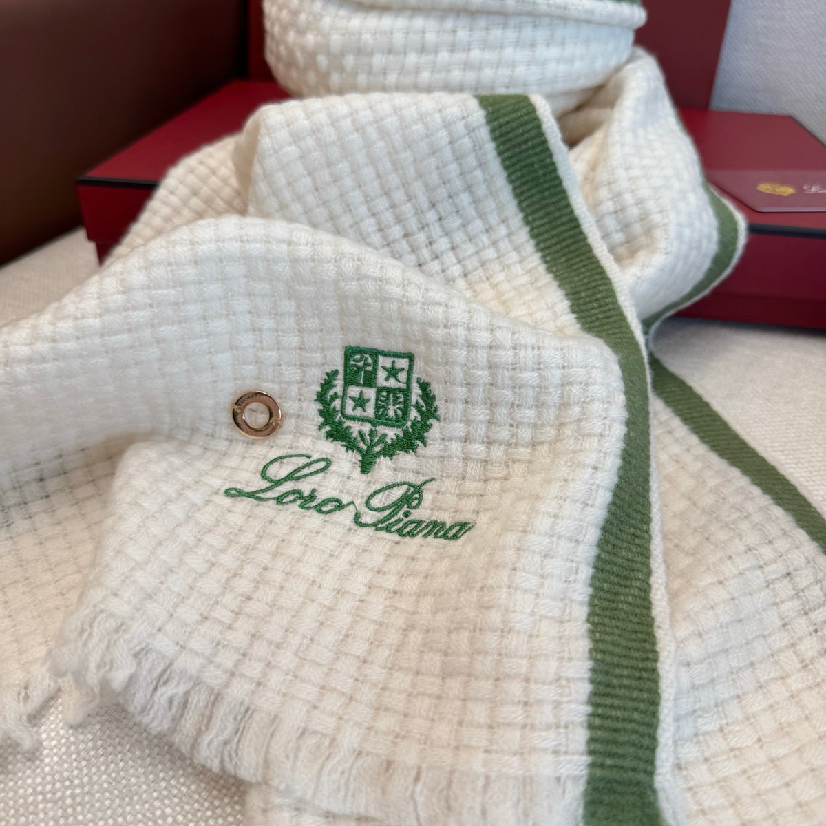 velvet luxury Scarf for women - alternate angle view 8
