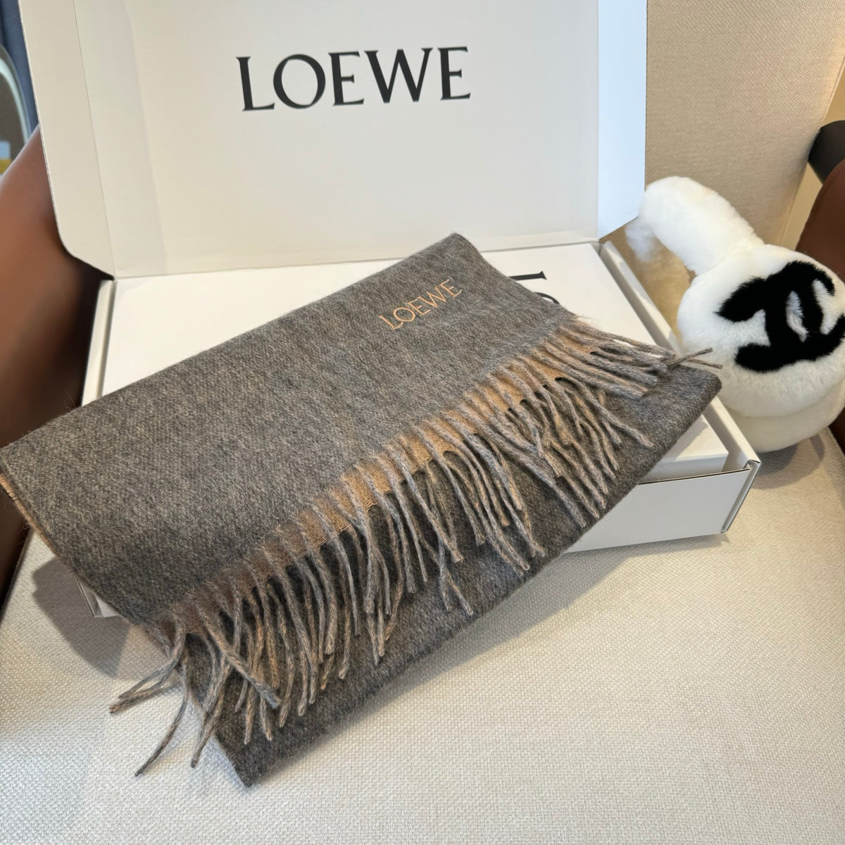 elegant Scarf for unisex couple - alternate angle view 9