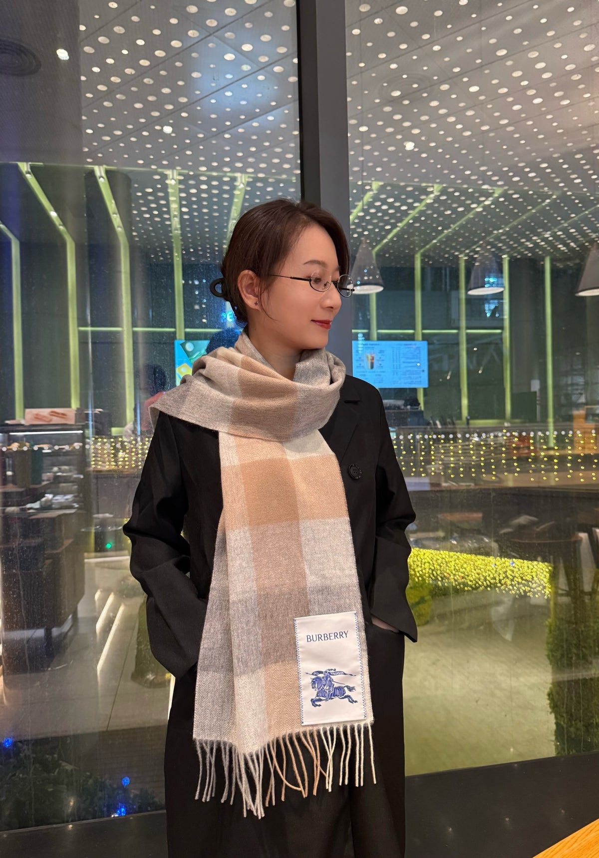 stylish Scarf for men - alternate angle view 2
