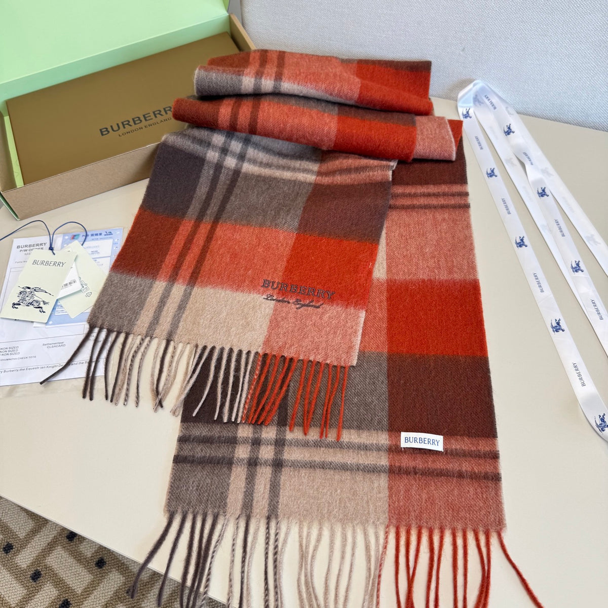 velvet stylish Scarf for unisex couple - alternate angle view 7
