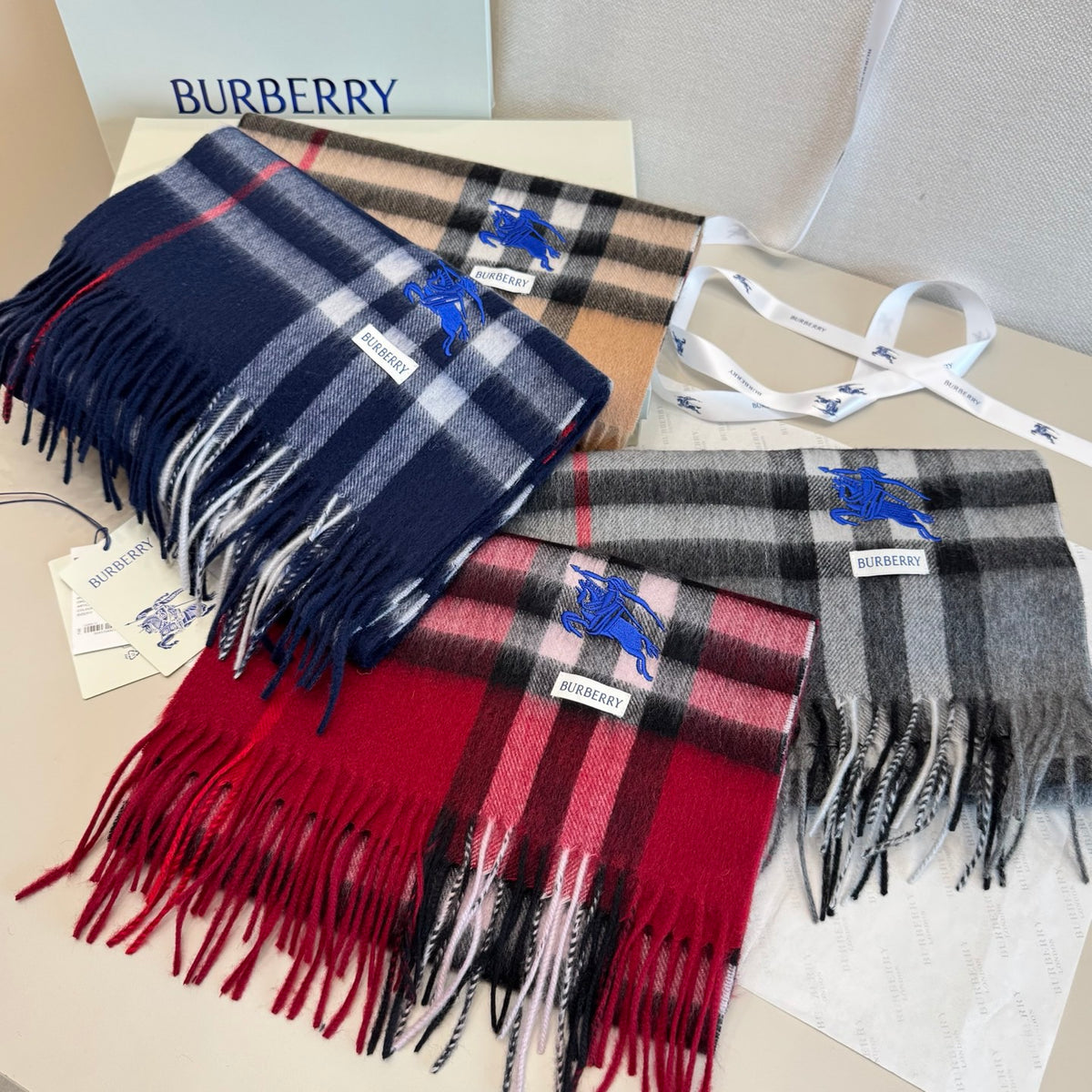 multicolor velvet luxury Scarf for women - alternate angle view 4