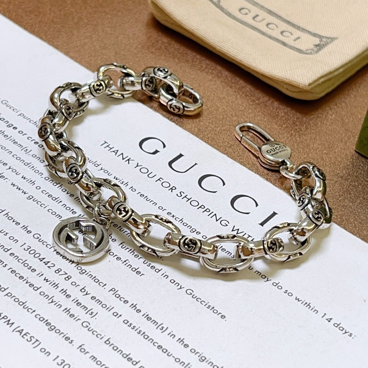 delicate Bracelet for men - alternate angle view 2