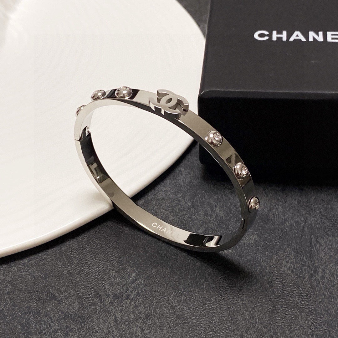 crystal elegant Bangle for women - alternate angle view 6