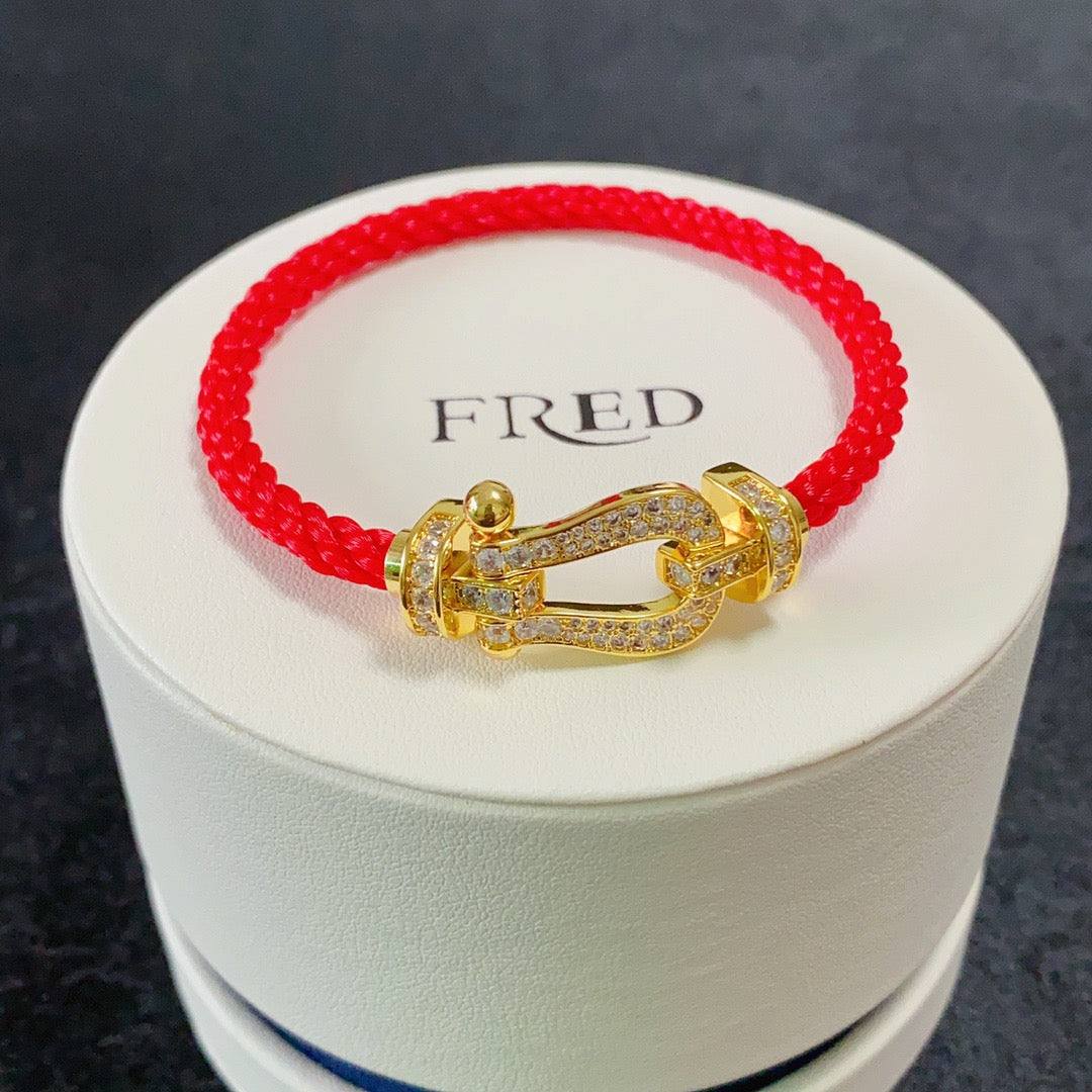 rose gold crystal rose Bangle for men - alternate angle view 5