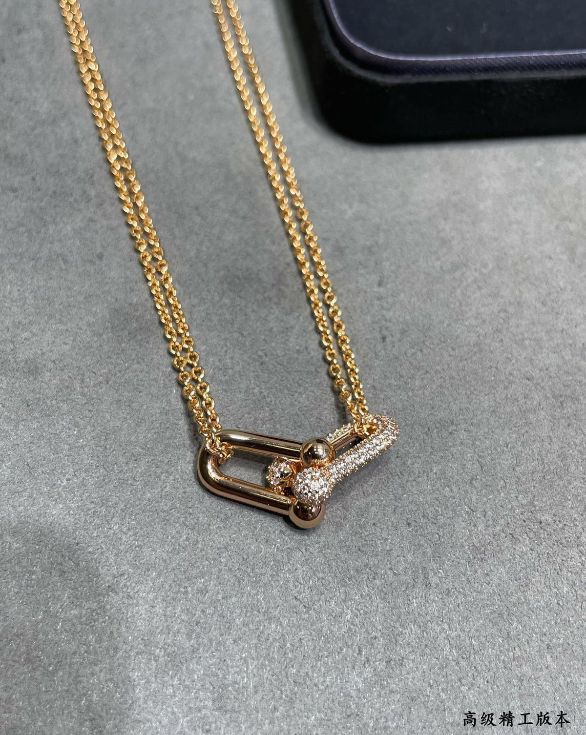 crystal chain Necklace for women - alternate angle view 8