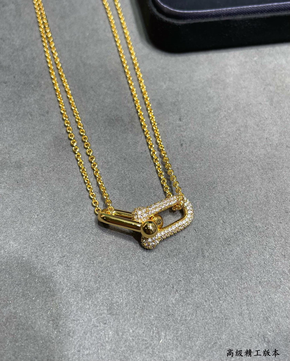 crystal chain Necklace for women - alternate angle view 7