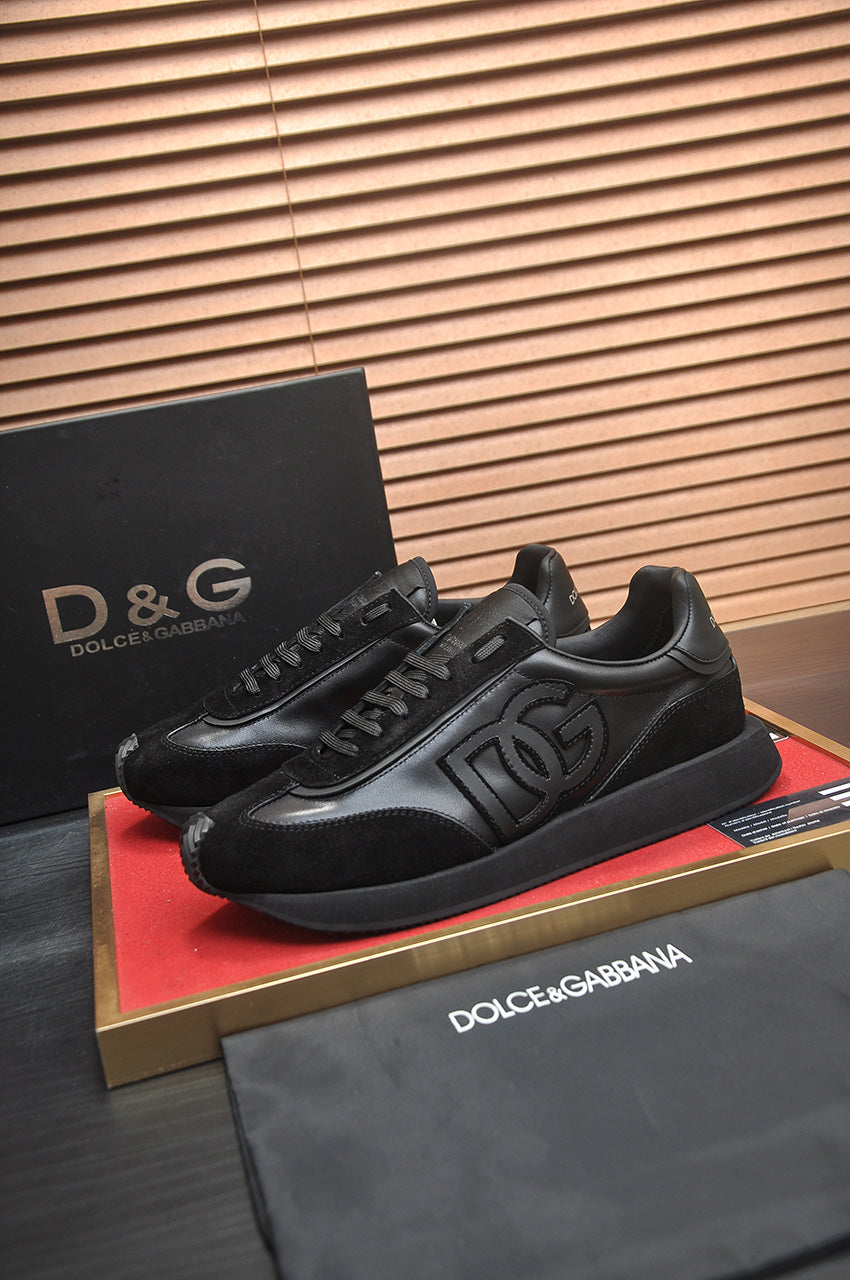 Dolce & Gabbana DG Low-Top Sneakers in Calfskin