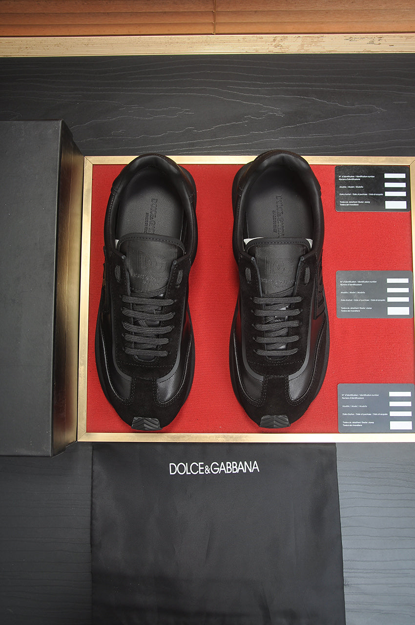 Dolce & Gabbana DG Low-Top Sneakers in Calfskin