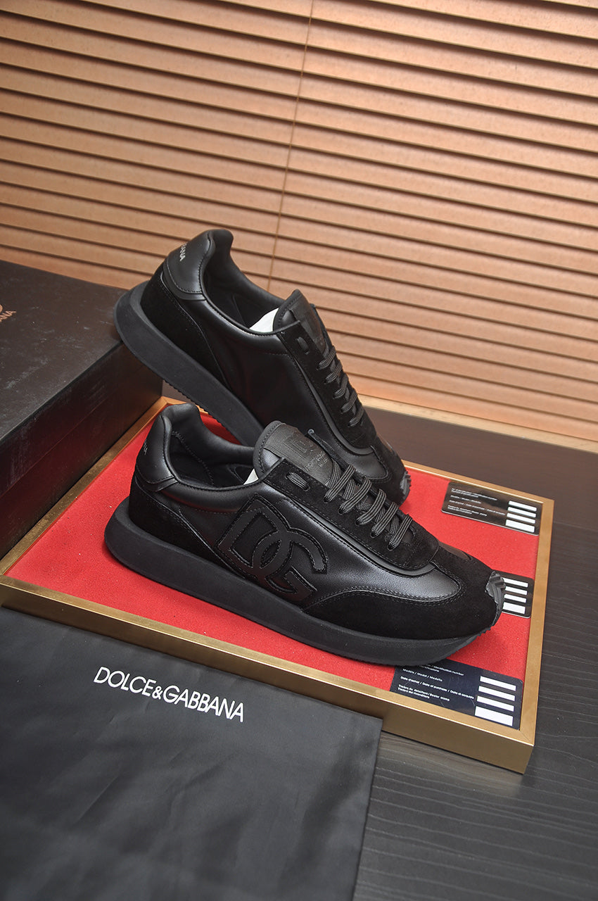 Dolce & Gabbana DG Low-Top Sneakers in Calfskin