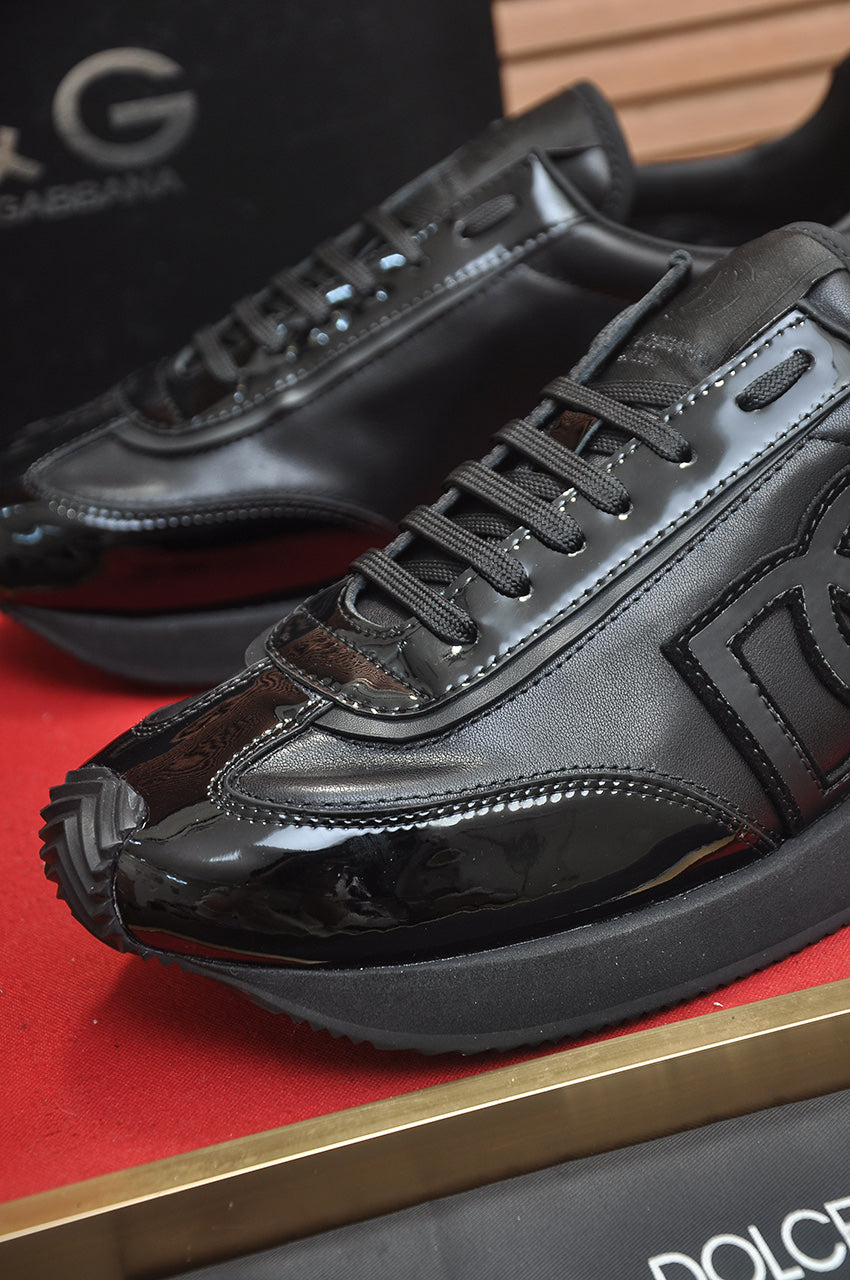 Dolce & Gabbana DG Low-Top Sneakers in Calfskin