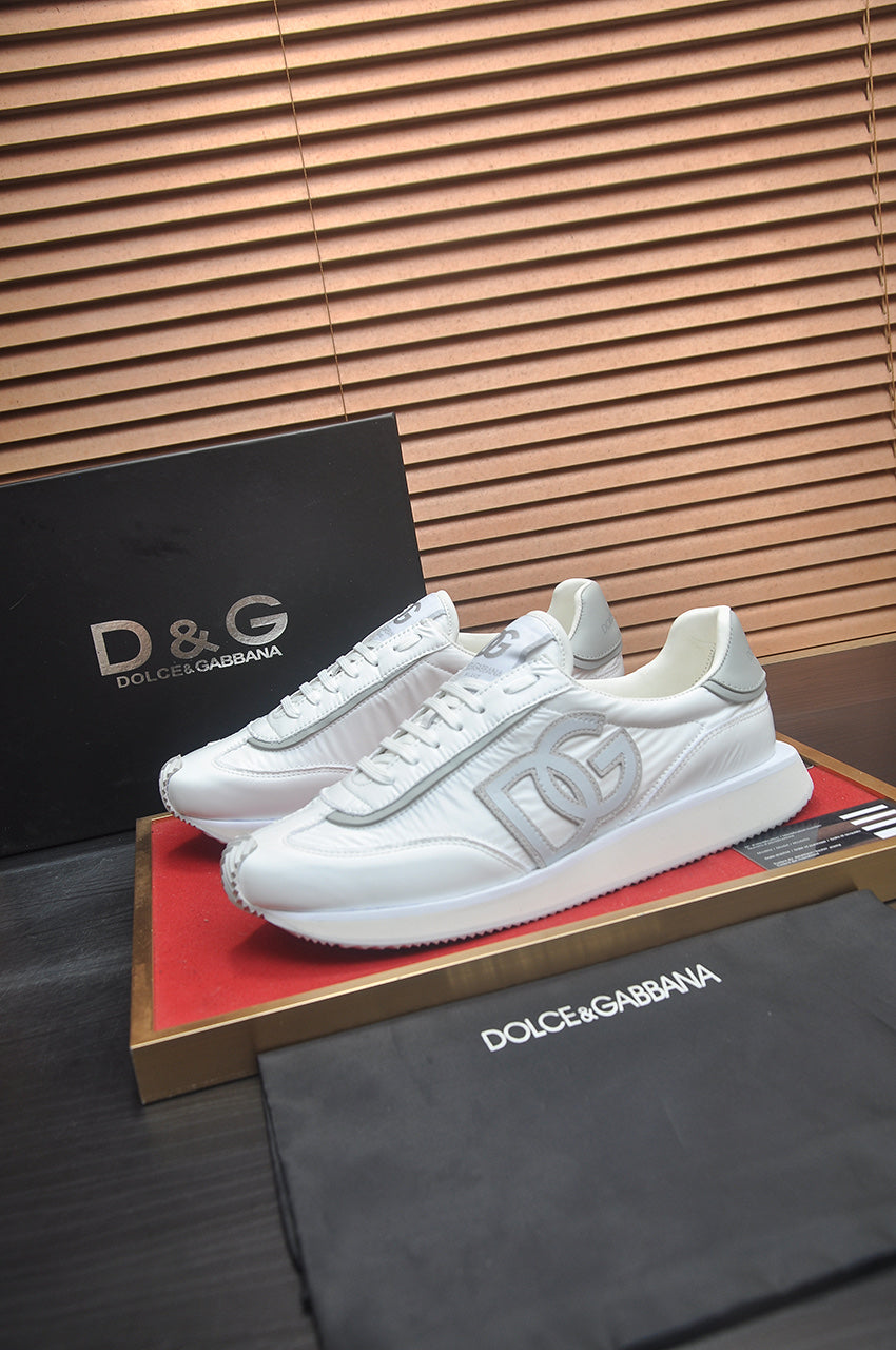 Dolce & Gabbana DG Low-Top Sneakers in Calfskin