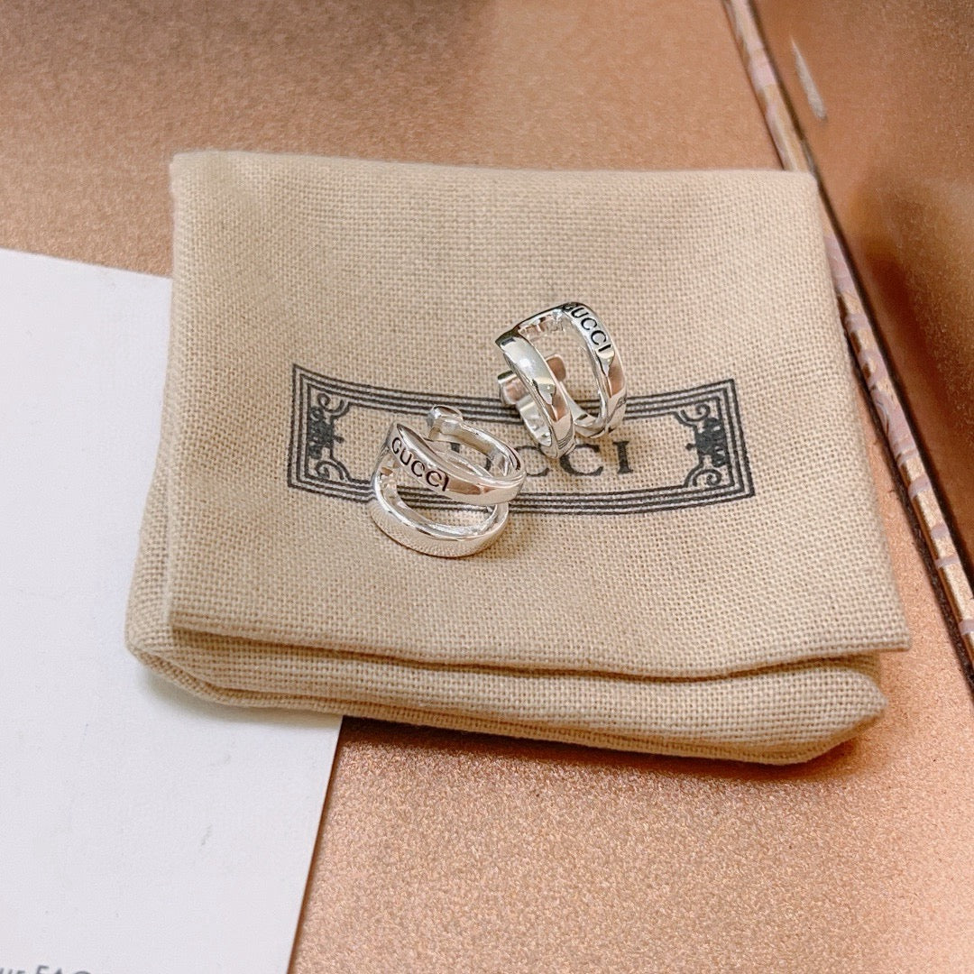 antique vintage Stud Earrings for women - alternate angle view 4
