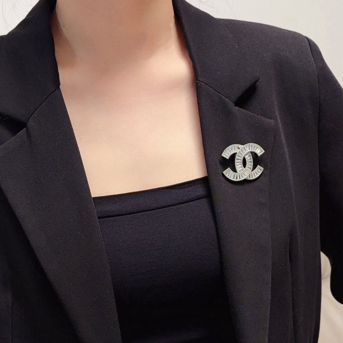 silver crystal Suit for men and women - alternate angle view 2