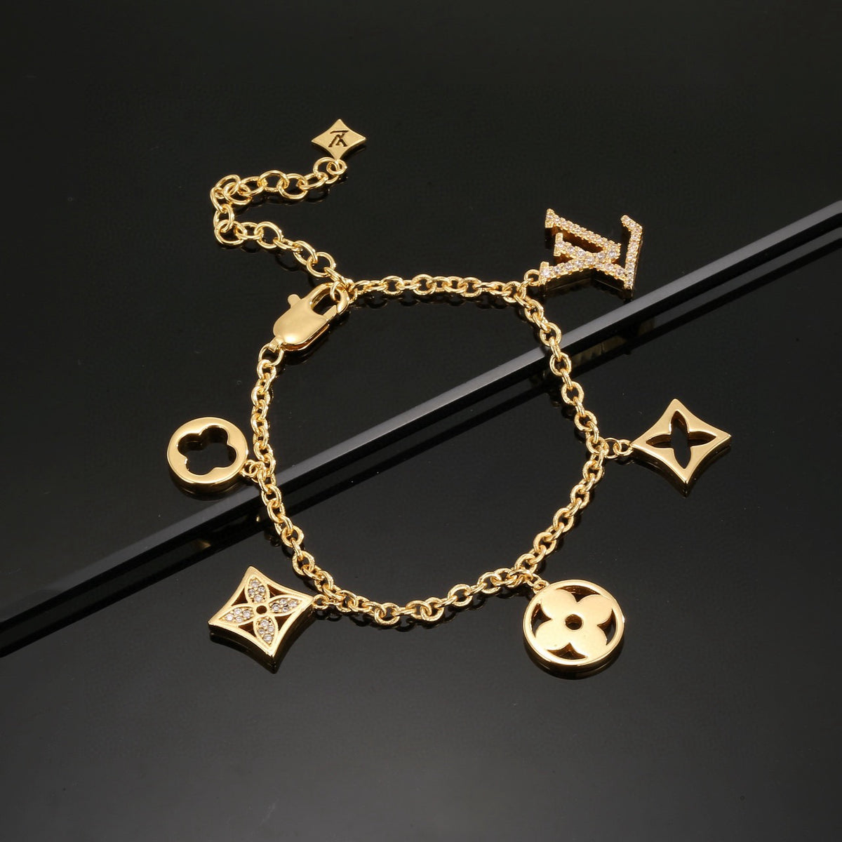 letter Bracelet for women - alternate angle view 3