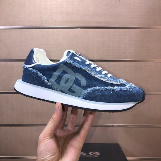 Dolce & Gabbana DG Low-Top Sneakers in Calfskin