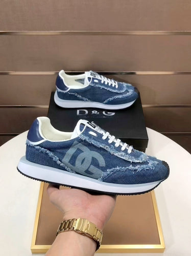 Dolce & Gabbana DG Low-Top Sneakers in Calfskin