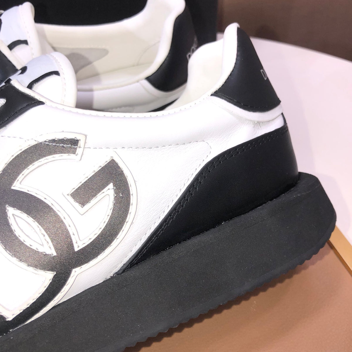 Dolce & Gabbana DG Low-Top Sneakers in Calfskin