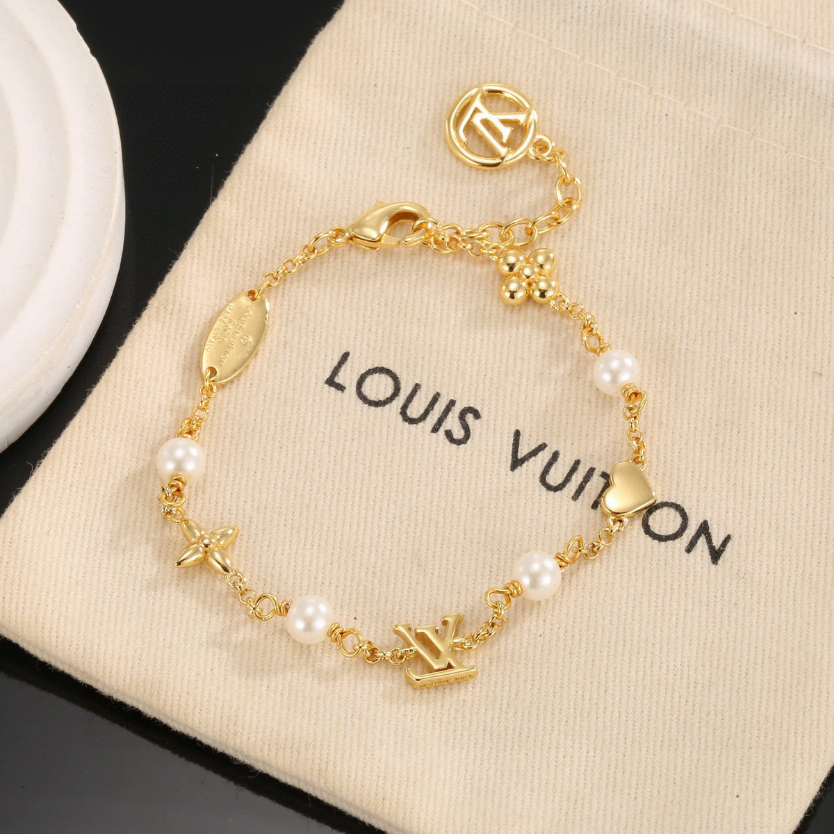letter Bracelet for women - alternate angle view 6